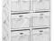 KOMODA 6 szuflad lite drewno BIEL 24m-ce GWARANCJA