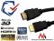Kabel HDMI-HDMI 3.0m 1080+ FullHD 3D Gold v1.4 GW