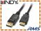 Kabel Display Port - HDMI Lindy 41482 - 3m