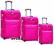 średnia walizka ORMI KRAKÓW WALIZKI różowa 24h