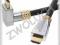 Kabel PROWIRE HDMI kątowy 0,75m VIVANCO 25821