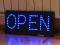LED REKLAMA OPEN SZYLD 49x20,5 CM ZEWNĘTRZNA
