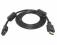 Kabel HDMI-HDMI, złoty 19 pin + filtr 1.5m.