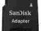 NOWY ADAPTER SanDisk micro SD -> mini SD ORYG