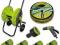 Wózek zielony, wąż 50m Black, akcesoria zestaw