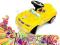 Jeździk BMW KIDS Teddy Toys KLAKSON +SCHOWEK Żółty