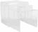 Stoliki Acrylique Clear komplet 3szt KARE 24h
