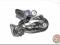 Przerzutka tylna Shimano XTR RD-M980 Shadow SGS BS