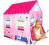 RÓŻOWY DOMEK NAMIOT DLA DZIEWCZYNKI DZIECKA DZIECI