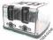 TOSTER COOKWORKS 4 TOSTY TA8569A SREBRNY