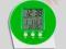 TERMOMETR / HIGROMETR ELEKTRONICZNY WEWNĘTRZNY OKR