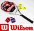 RAKIETA WILSON EXCLUSIVE RED +3 PIŁKI+FROTKA+POKR