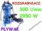 POMPA DO SZAMBA WODY ROZDRABNIACZ 2950W+PŁYWAK WĄŻ