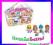 PINYPON DOMEK + 6 FIGUREK  w domku walizka