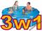 3w1 BASEN OGRODOWY 244x61 STELAŻOWY Bestway Wawa