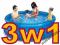 3w1 BASEN OGRODOWY 244x66 ROZPOROWY Bestway WAWA