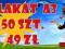 PLAKAT A3 - PLAKATY - 50 SZT - CYFRA - KRAKOW -