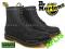 Dr MARTENS 1460 r.39 (UK-6) Martensy BLACK GREASY