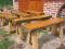 ławka ławki ogrodowe drewniane