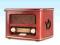 STYLOWE RADIO RETRO + CD + MP3 + USB ORAVA RR-51