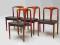 JOHANNES ANDERSEN- 4 krzesła PALISANDER ORYGINALNE