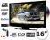 LED TV 16" z DVD/DivX /HDMI/DVB-T MPEG4 12V