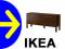 ###IKEA BJURSTA BUFET JADALNIA KUCHNIA SZAFKA