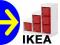 NAJTANIEJ IKEA TROFAST ZESTAW REGAŁ Z POJEMNIKAMI