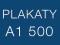 Plakaty A1 500 szt. kreda błysk 135g - w 2 dni