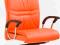 FOTEL BIUROWY ERIC POMARANCZ MULTIBLOCK ECO SKÓRA