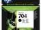 TUSZ CZARNY HP 704 BLACK CN692AE ORYGINAŁ KRAKÓW