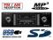 RADIO SAMOCHODOWE RETRO FM/AM MP3 USB SD - SKALA