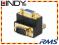 Przejsciowka VGA katowa dolna  wt-gn. Lindy 70387