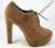 SŁUPEK 13 CM BUTY MEGA PLATFORMA R 38 BEIGE HIT