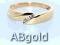 ABgold pierścionek zaręczynowy brylanty 3szt.w24h