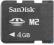 SanDisk Goodram MS M2 + Pro Duo Adapter 4GB