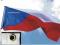 DUŻA FLAGA CZESKA 150x90cm, NA MASZT,NOWA