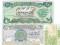 Irak Zestaw banknotów 5 szt Saddam Husajn Konie