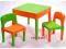 Stolik + 2 krzesełka plansza do LEGO +   GRATIS