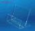 Stojak na Ulotki 1/3 A4 prosty/Plexi/F-VAT/POZIOMY