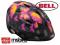 DZIECIĘCY KASK BELL TATER CZARNY MOTYLE S 50-54CM