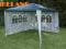 Pawilon ogrodowy namiot handlowy 2 ściany 3X3m
