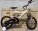ROWEREK BMX 16 CALI HIT! AMORTYZATORY, V-BRAKE