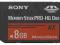 Sony Memory Stick PRO-HG Duo 8 GB - MSHX8B 50MB/s