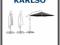 IKEA PARASOL ZAWIESZANY OGRODOWY KARLSO 300 cm