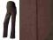 Spodnie ciążowe w kolorze brązu rozmiar 38