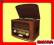 STYLOWE RADIO RETRO + CD + MP3 + USB CAMRY CR1109