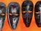 Afryka sztuka afrykanska maska heban zestaw+gratis