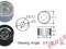 Soczewka kolimator Power LED 1W 3W 5W 30 45 stopni