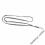Smycz gumowana regulowana 20 mm; 2,2m <40